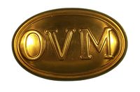 OHIO VOLUNTEER MILITIA (OVM) CARTRIDGE BOX PLATE