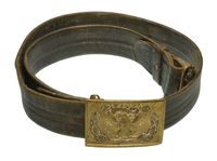M1874 EAGLE BUCKLE AND LEATHER BELT