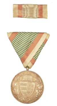 WWI AUSTRO HUNGARIAN  GAOD & COUNTRY NON COMBATANT MEDAL
