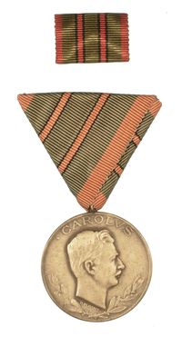 WWI AUSTRO HUNGARIAN 2 WOUND MEDAL