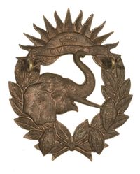 FRENCH IVORY COAST COLONIAL TROOP BADGE #2