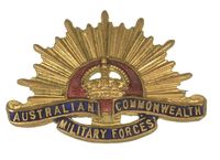 AUSTRALIAN MILITARY FORCES BADGE