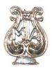 CIRCA 1950 WEST POINT BAND COLLAR INSIGNIA
