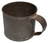 TIN DRINKING CUP